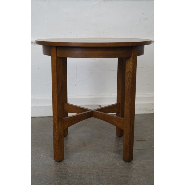 Stickley Mission Oak Side Table Chairish