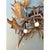 Vintage Monumental Antler and Metal Wall Sconce For Sale - Image 4 of 12