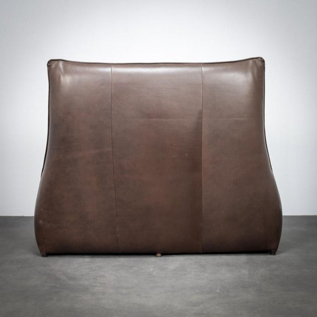 1970s The Rock 2-Seater Sofa in Leather by Gerard van den Berg for Montis, 1970s For Sale - Image 5 of 10