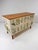1950’s Swedish Dresser later papered with illustrations by C.A. Lindman book Nordens Flora. Three drawer dresser with...