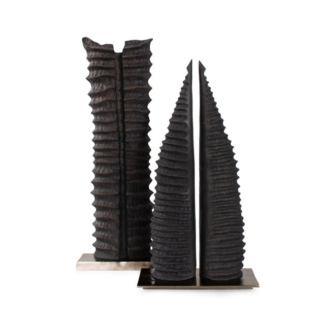 Metal Lamu Abstract Sculpture For Sale - Image 7 of 10