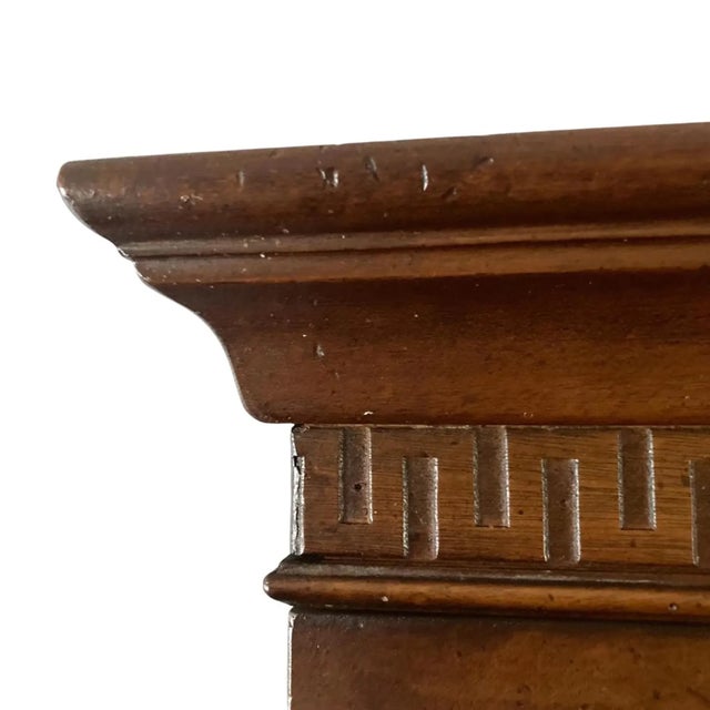 1980s Henredon 18th Century Portfolio Collection Illuminated Butler's Chest - Secretary Desk With Display Cabinet/Shelves For Sale - Image 13 of 18