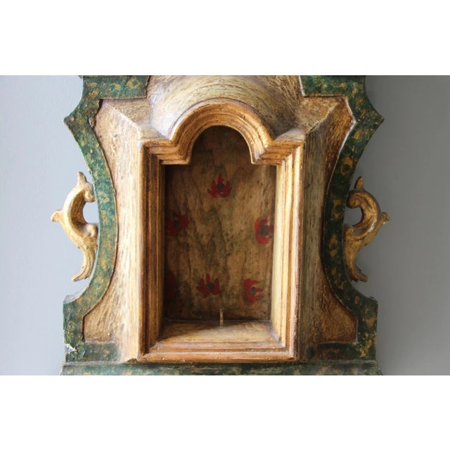 18th Century Baroque Wall Oratory, Portuguese For Sale - Image 4 of 11