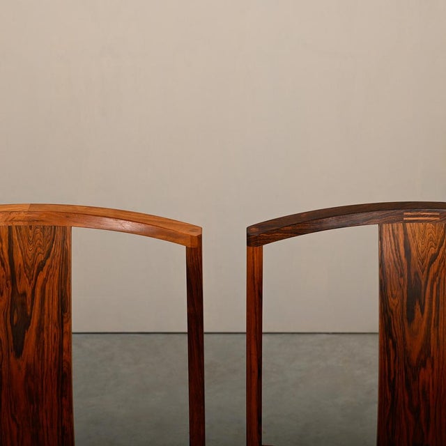 Scandinavian Modern Dining Chairs by Steen Eiler Rasmussen for Søborg Møbelfabrik, 1960s, Set of 4 For Sale - Image 12 of 18