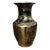 Black and Gold Vase For Sale
