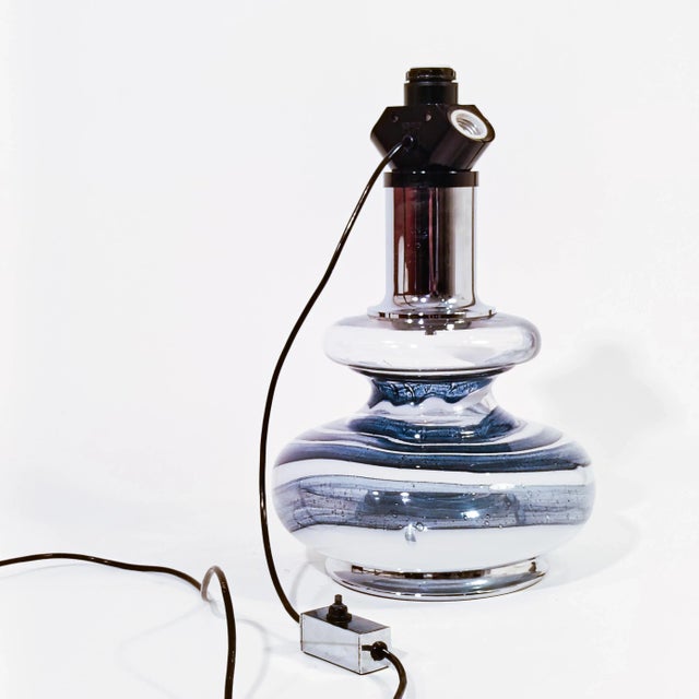 Large Murano Glass Table Lamp from BD Lúmica, Spain, 1970s For Sale - Image 4 of 13