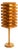 Large Scandinavian Pine Veneer Floor or Table Lamp, 1960s For Sale
