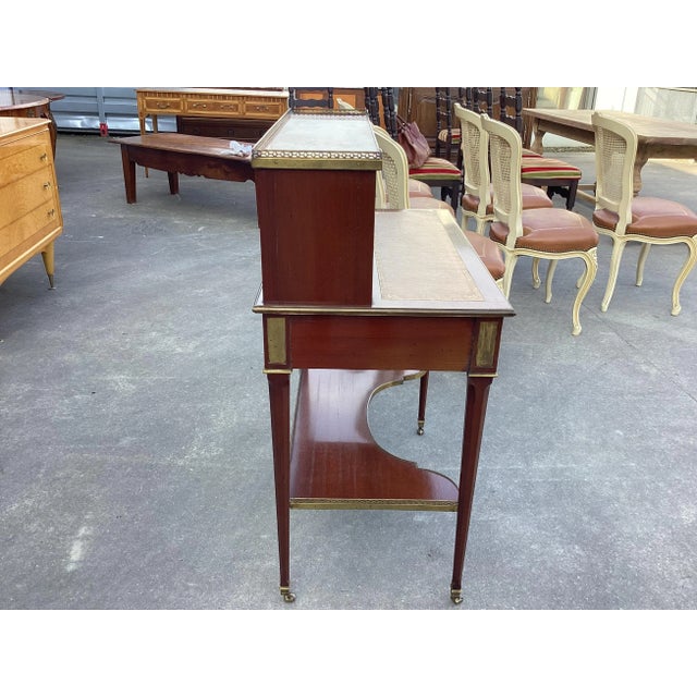 Antique French Louis XVI-Style Writing Table For Sale - Image 11 of 11