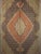 Persian Antique Persian Tabriz Mahi Rug, Hand-Knotted Wool & Silk, Herati Geometric Pattern, Ivory & Blue, 7x10 For Sale - Image 3 of 10