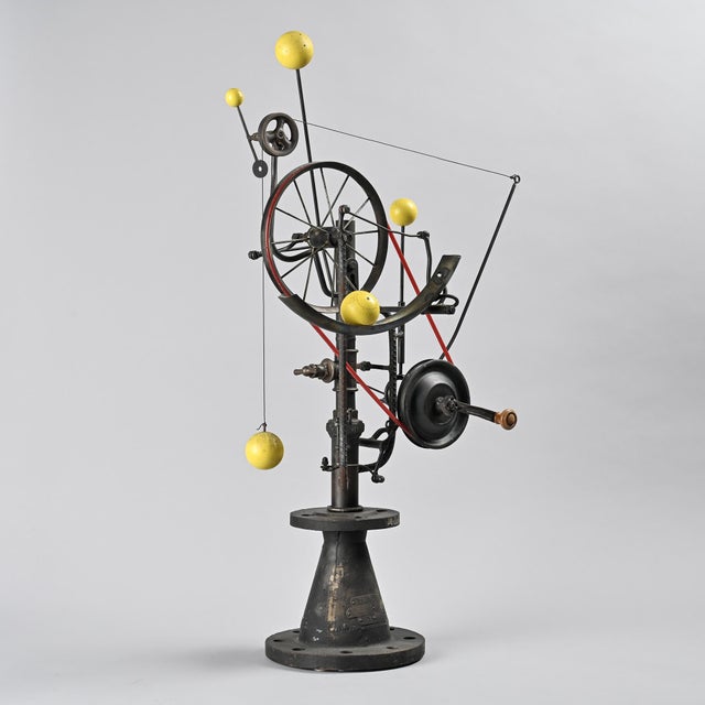Kinetic Metal Sculpture, Switzerland, 1996 For Sale - Image 4 of 16