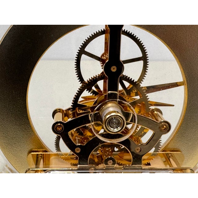 Seiko Lucite Skeleton Clock For Sale - Image 11 of 12