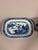 Covered terrine and serving platter in blue and white porcelain, China, 18th century. Made for the European market,...