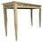 Shabby Chic 20th Century Painted Cream Beige Console Table with Ornamental Carved Relief For Sale - Image 3 of 7