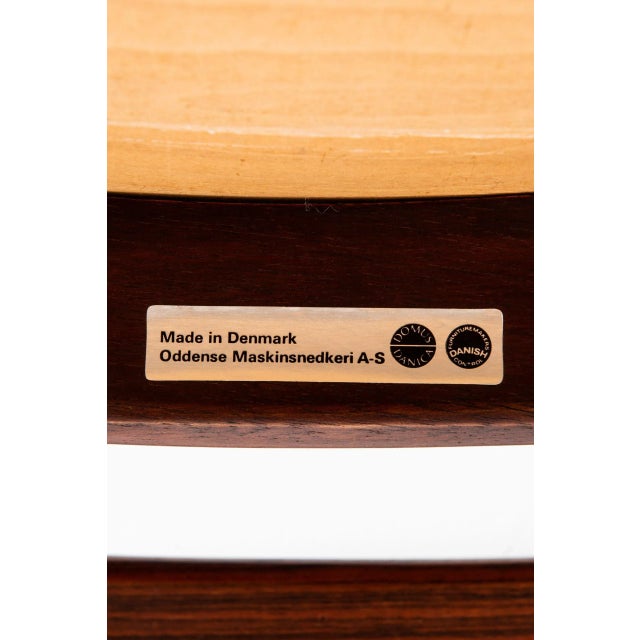 Danish Rosewood OD-49 Dining Chairs by Erik Buch for Oddense Maskinsnedkeri A/S, 1960s, Set of 6 For Sale - Image 4 of 8