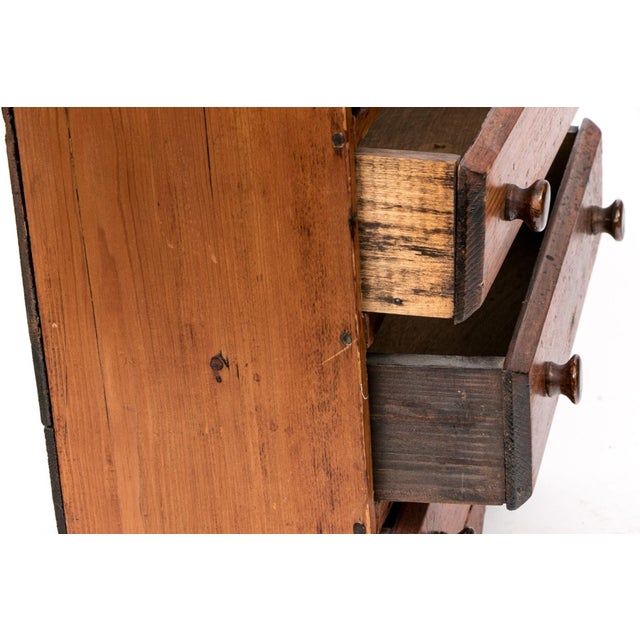 Antique Salesman Sample Chest of Drawers For Sale In New York - Image 6 of 7