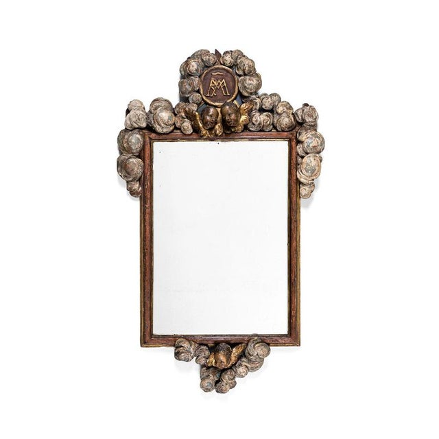 Rococo Painted Mirror, 18th Century For Sale - Image 14 of 14