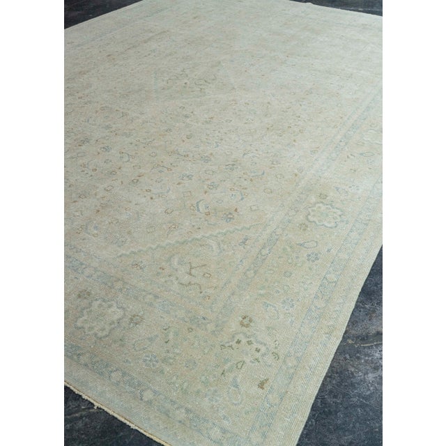 Brown Turkish Vintage Rug 9'9" x 13'4" #21130 For Sale - Image 8 of 8
