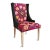 Striking colorful vintage hand embroidered Suzani fabric upholstered accent chair. Suzani fabrics were originally created...