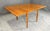 Mid-Century Modern Lane Tuxedo Bowtie-Inlaid Drop Leaf Dining Table For Sale In Raleigh - Image 6 of 15