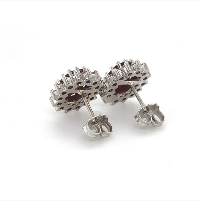 Natural Ruby Diamond Earrings 14k Gold 4.04 TCW Certified $5,250 215094 Nothing says, “I Love you” more than Diamonds and...