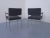Vintage Square Tubular Tulipwood and Steel Armchairs, Germany, 1960s, Set of 2 For Sale - Image 10 of 15
