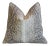 Antelope Deer Fawn Animal Pattern Linen & Velvet Feather/Down Pillow Square For Sale