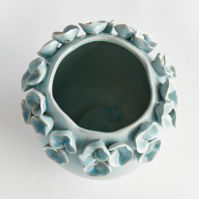 Boho Chic Petite Fleur Vase Short For Sale - Image 3 of 7