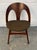 Beautiful set of four unique mid-century bentwood dining chairs, featuring sculptural curved forms and an organic design...
