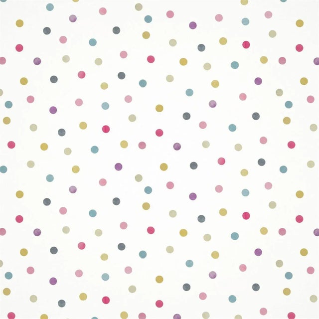 Harlequin Bon Bon Wallpaper in Raspberry/Grape/Blossom For Sale