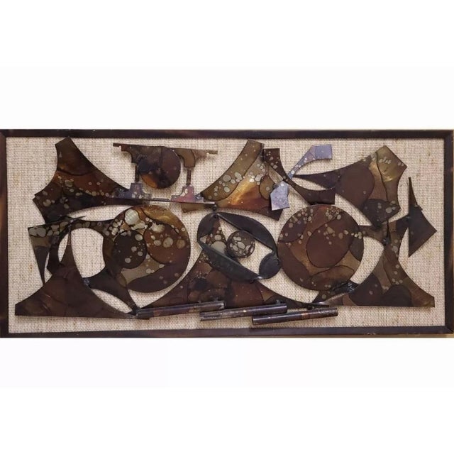 Brutalist Wall Sculpture by Henrik Horst, Denmark, 1970s For Sale - Image 6 of 6