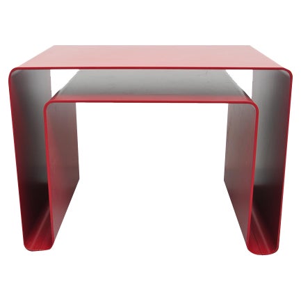 Coffee Tables by Dieter Rams and Thomas Merkel, 2001, Set of 2 For Sale