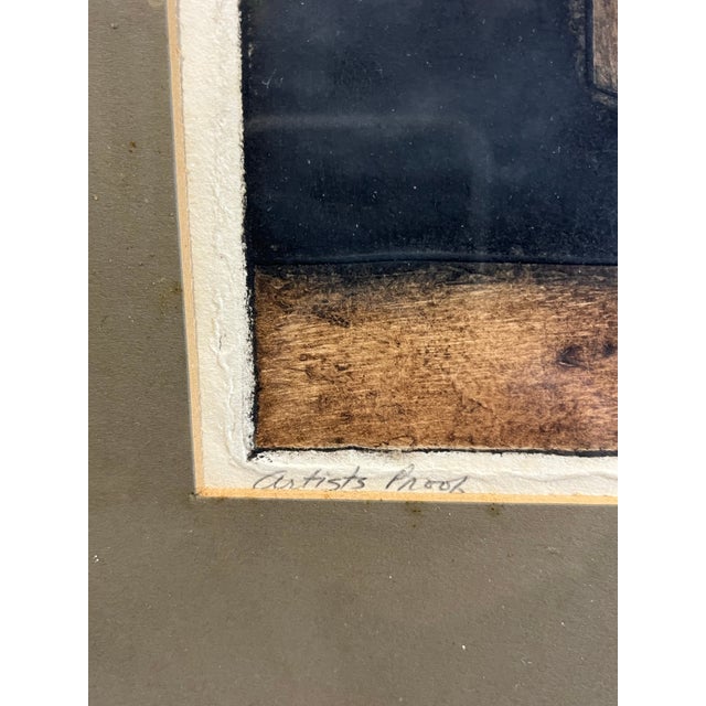 Mid Century Joseph Demarais Artist Proof Etching For Sale In New York - Image 6 of 6