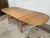 1970s Danish Brutalist Extendable Oak Dining Table in the Style of Henning Kjærnulf For Sale - Image 13 of 16