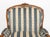 French Louis XV Style Velvet Upholstered Bergeres, Pair For Sale - Image 3 of 5