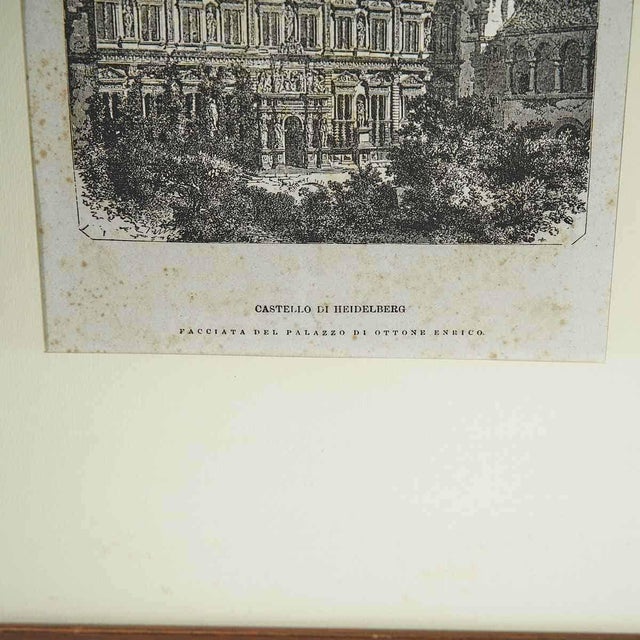 Vintage Print: Heidelberg Castle by CAstello