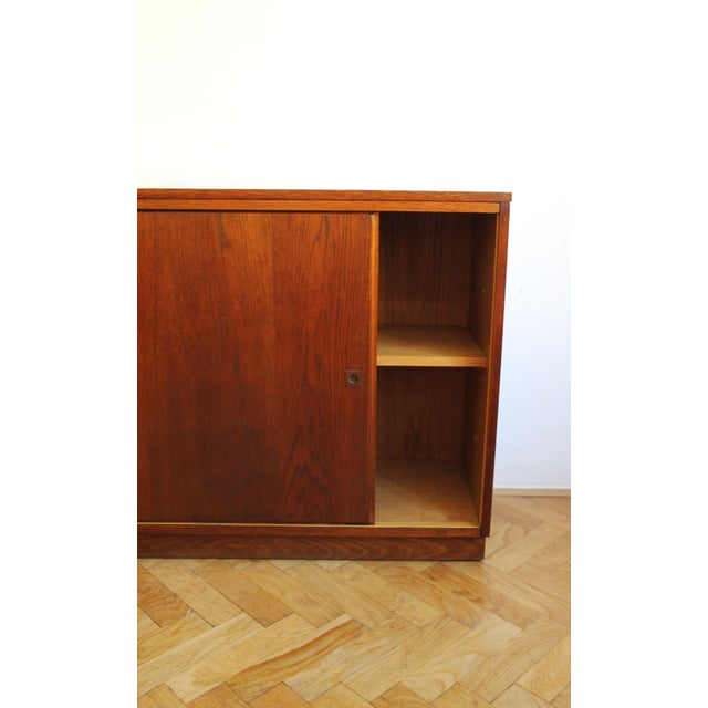 Vintage Czechoslovak Oak Sideboard by Up Závody, 1966 For Sale - Image 12 of 15