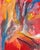 Angela Wakefield Abstract Expressionist Painting by Contemporary British Artist - Erupting Light 2025 For Sale - Image 4 of 9