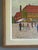 1957 Mid-Century Modern 'Market Day in the Square' Vintage Original Street Scene Landscape Oil Painting, Framed For Sale - Image 6 of 12