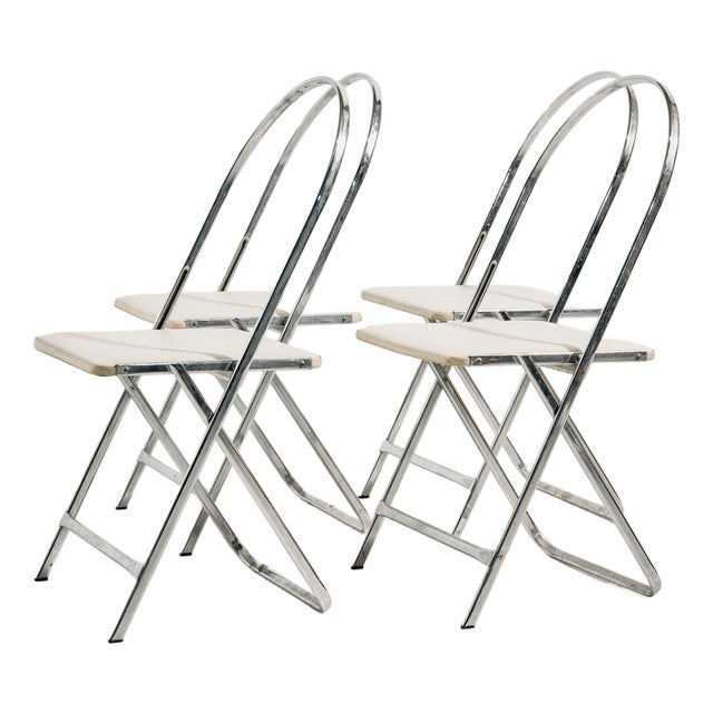 Aprilina Chairs by Gae Aulenti for Zanotta, 1980s, Set of 4 For Sale
