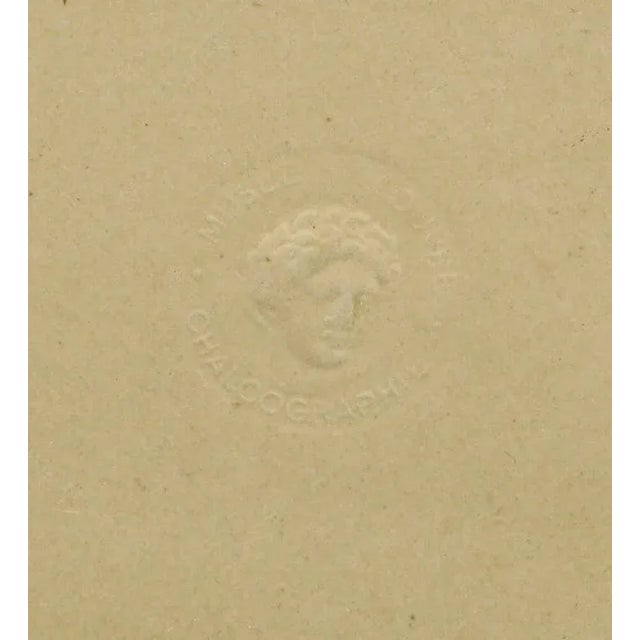 Wood Chalcographie Engraving Issued by the Louvre For Sale - Image 7 of 9