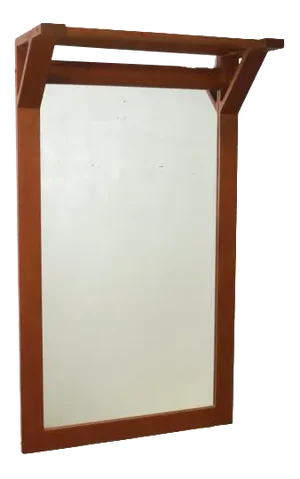 Danish Munklinde Mirror in Wood