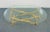 Italian Gilt Carved X Base Coffee Table For Sale - Image 4 of 8