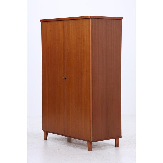 Vintage Danish Teak Wardrobe, 1960s For Sale - Image 11 of 12