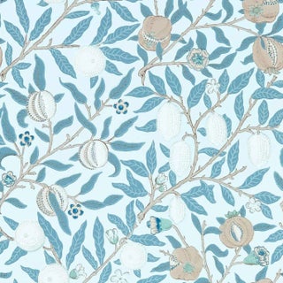 Morris & Co Fruit Wallpaper in Slate/Vellum - a Sample For Sale