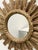 Large Sunburst Mirror in Gilded Wood, 1960 For Sale - Image 3 of 6