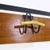Metal and Wood Coat Rack with Hooks and Shelf