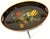 Wood Late 20th Century Regency Chinoiserie Style Lacquer and Faux Bamboo Folding Tray Table For Sale - Image 7 of 18