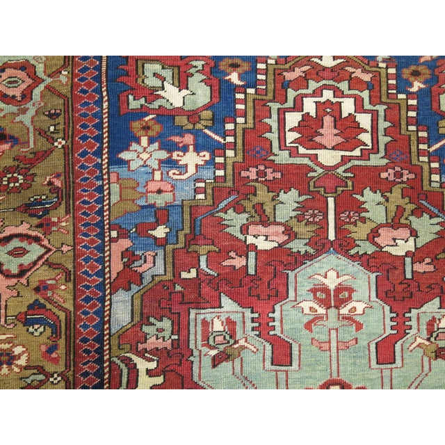Antique Serapi Rug - 5'2" x 6'10" For Sale - Image 16 of 18