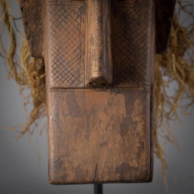 African Early 20th Century Bamana Kore Mask Mali For Sale - Image 3 of 9