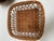 Farmhouse Vintage Set of Three Wood Woven Decor and Serving Baskets For Sale - Image 3 of 8